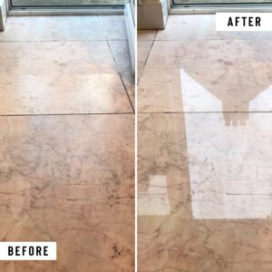 Marble Polishing Before And After